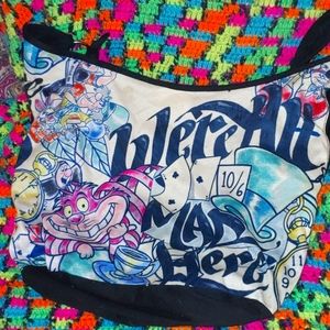 Hot topic alice in wonderland bag